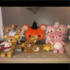 Rilakkuma plushies